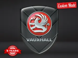 Vauxhall Pegatina En Relieve X Profesional Personalizable